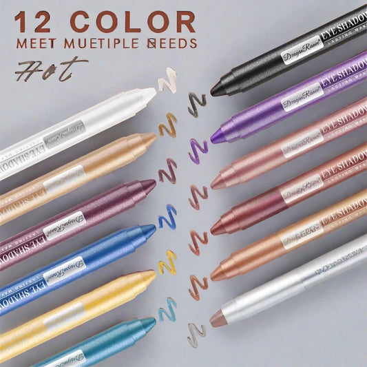 12 Colors Eyeshadow Pencil Set